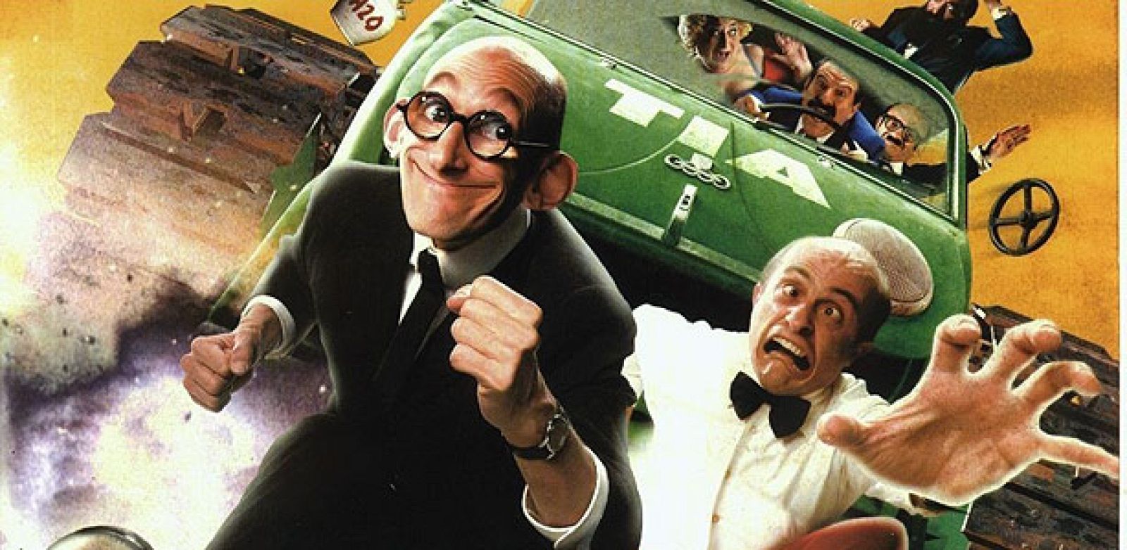 Fragmento del cartel de 'La gran aventura de Mortadelo y Filemón', de Javier Fesser