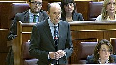 Rubalcaba respalda al Gobierno y desea su acierto para bajar la prima de riesgo
