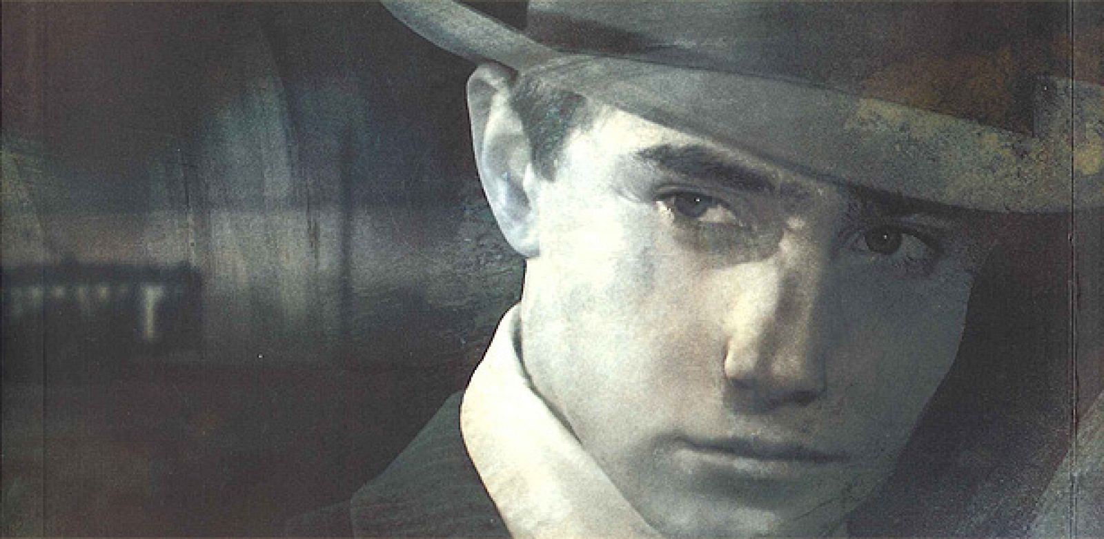 Fragmento de la portada de 'Detrás de la lluvia', de Joaquín M. Barrero