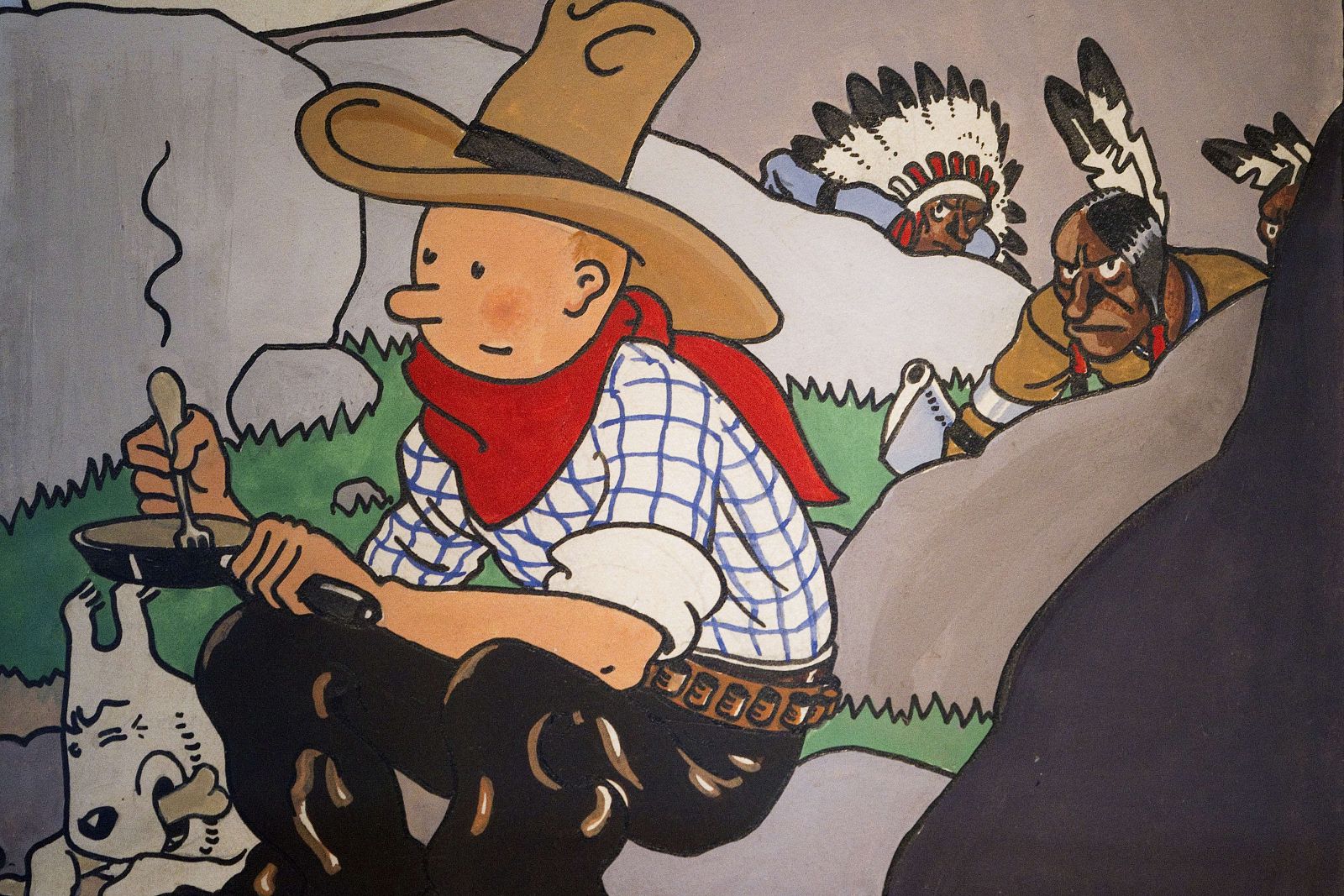 Tintin en América