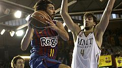 Marcelinho Huertas golpea al Madrid sobre la bocina y adelanta al Barça Regal en la final