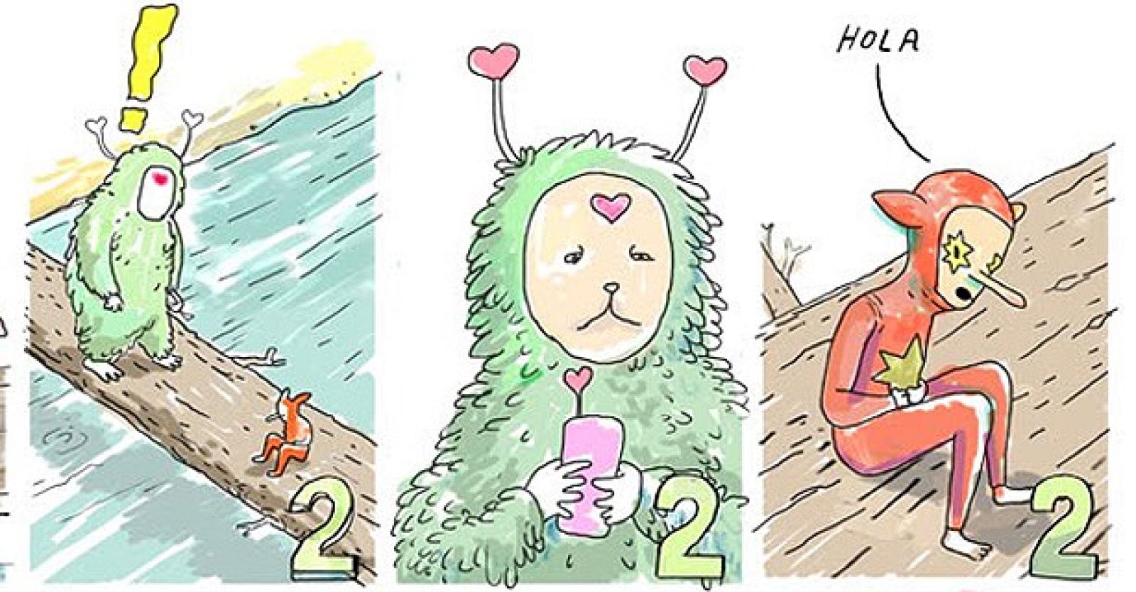 Viñetas de 'Moowiloo Woomiloo', de Molg H. y Néstor F.