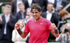 Rafa Nadal enseña los dientes a David Ferrer