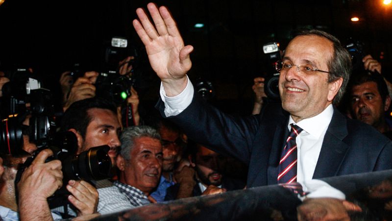 Los conservadores ganan las elecciones en Grecia y podrán formar un gobierno pro-rescate