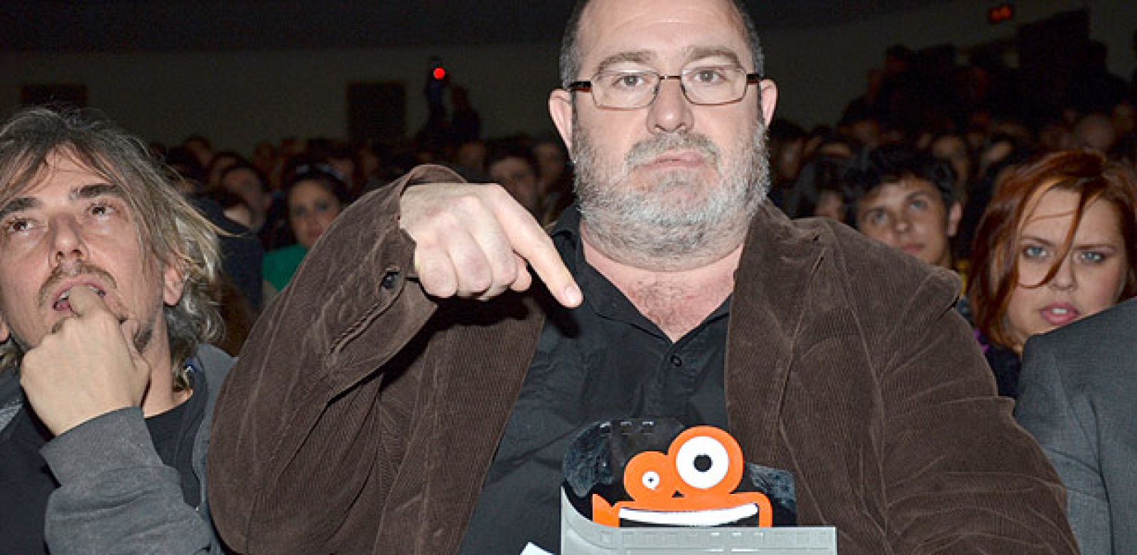 Juan Martínez Moreno  con el Premio de la crítica de Fantasporto