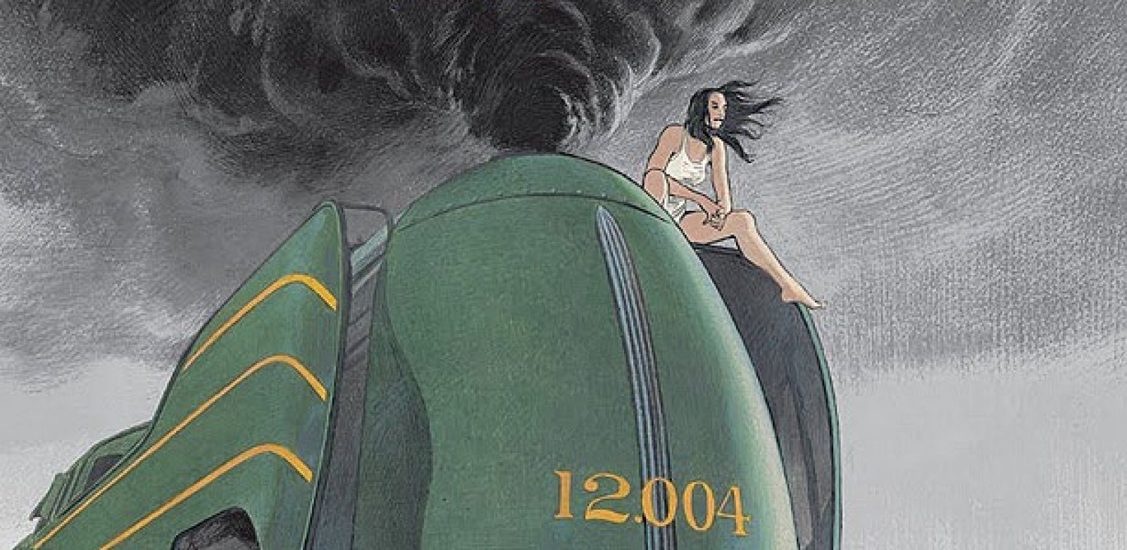 Fragmento de la portada del cómic 'La Douce', de François Schuiten