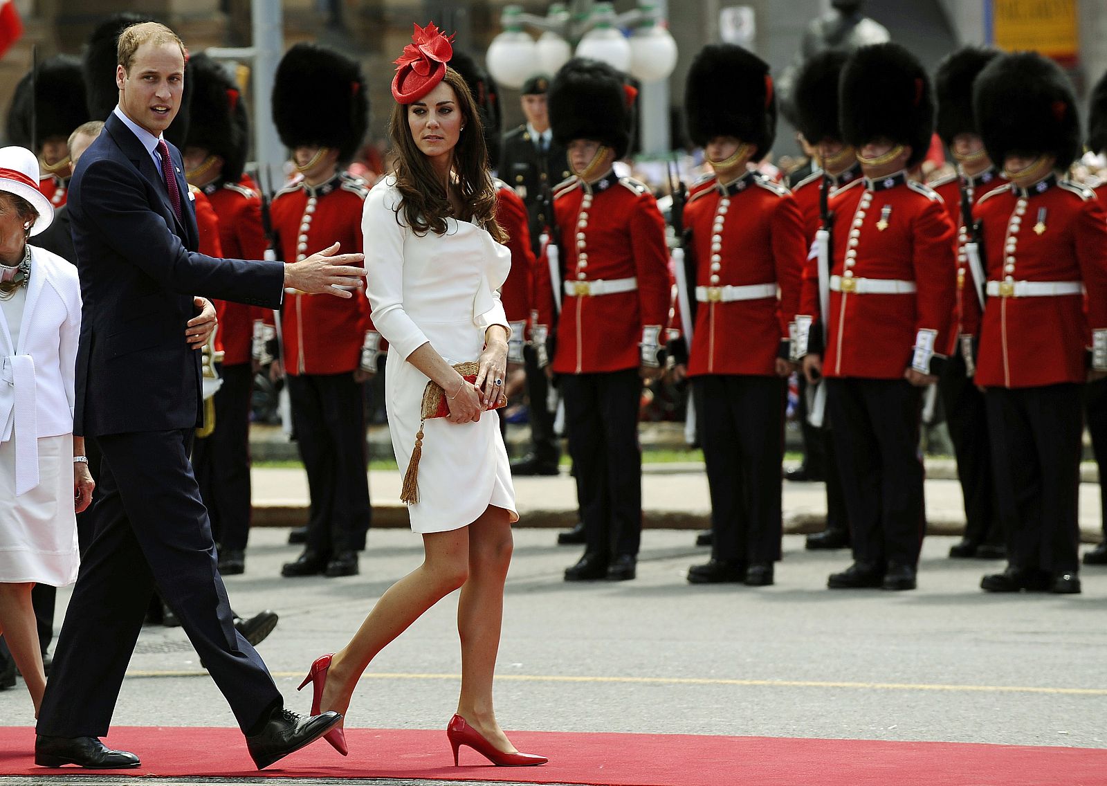 Fotografía de archivo del príncipe Guillermo de Inglaterra y su esposa, Catalina Middleton