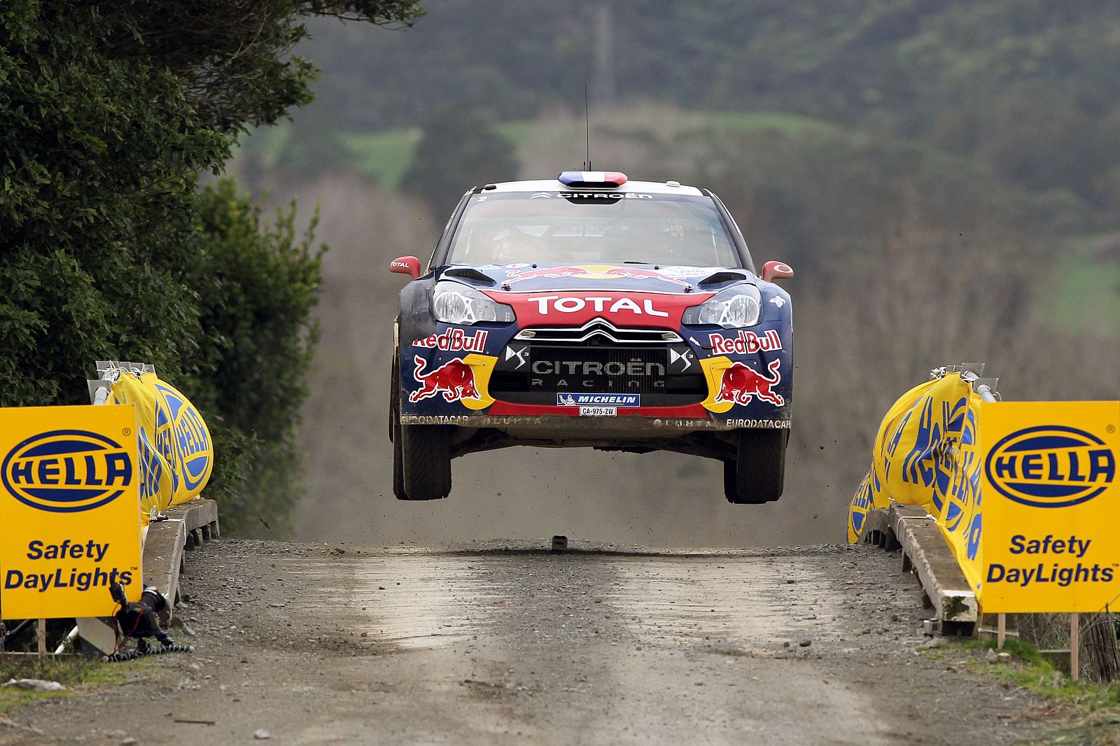 Sebastien Loeb, líder en el rally de Nueva Zelanda