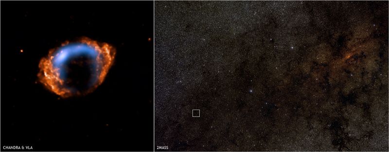 Descubren la supernova 'bebé' de la Vía Láctea