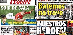 España y Portugal deslumbran a la prensa por el juego y por los penaltis