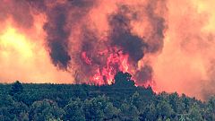 Dos personas detenidas como causantes del incendio de Cortes de Pallás (Valencia)