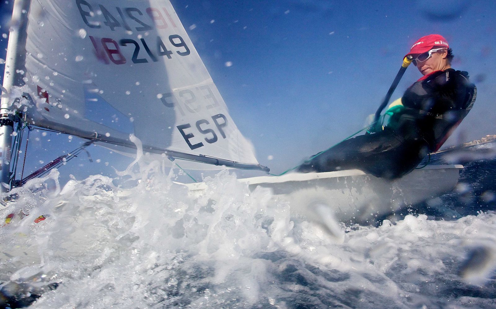 Alicia Cebrián, durante un momento de la competición europea.