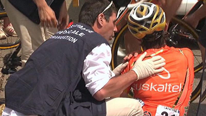 Samuel Sánchez: "Por primera vez en mucho tiempo he llorado"