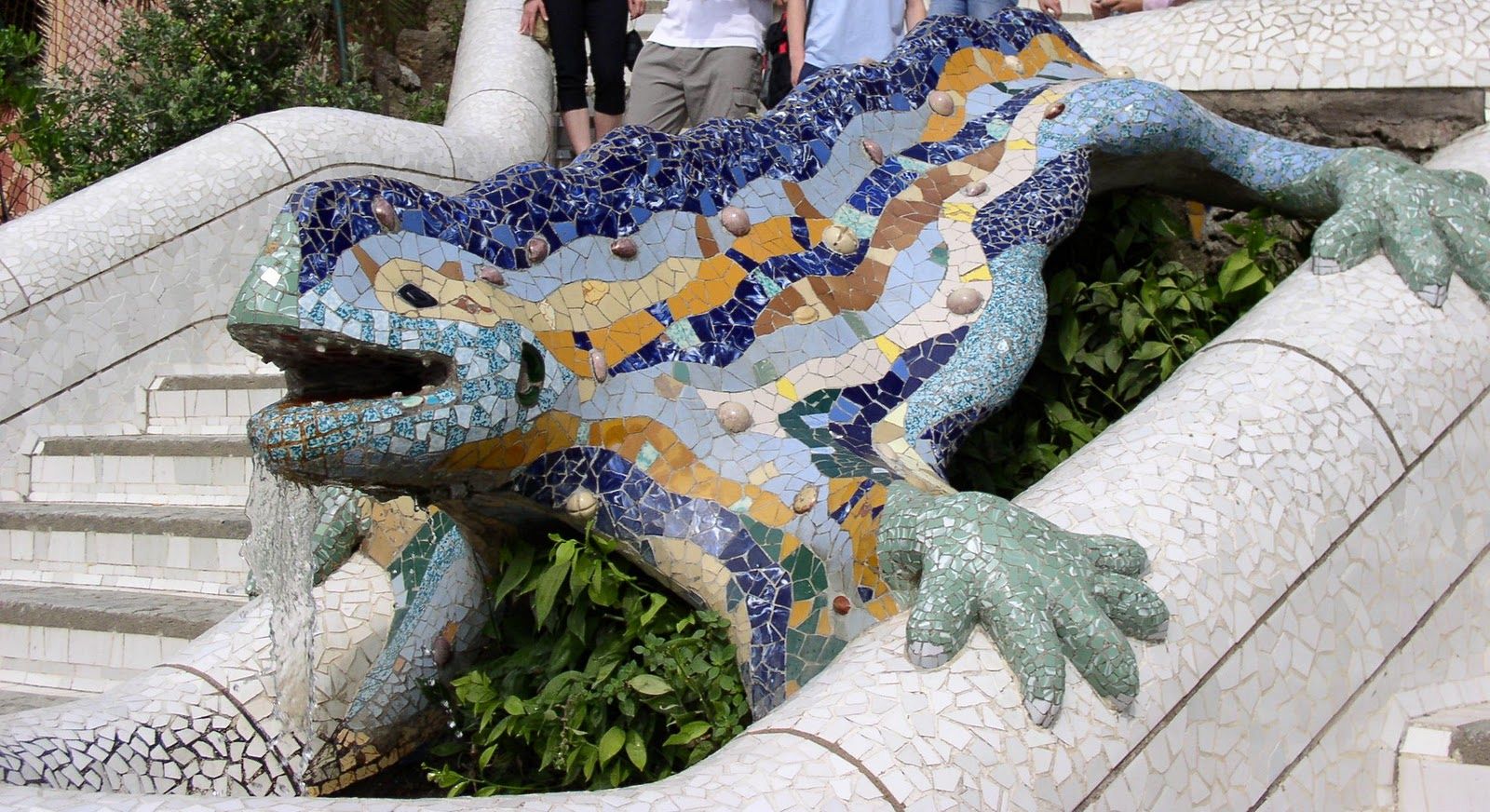Parque Güell, diseñado por Antonio Gaudí