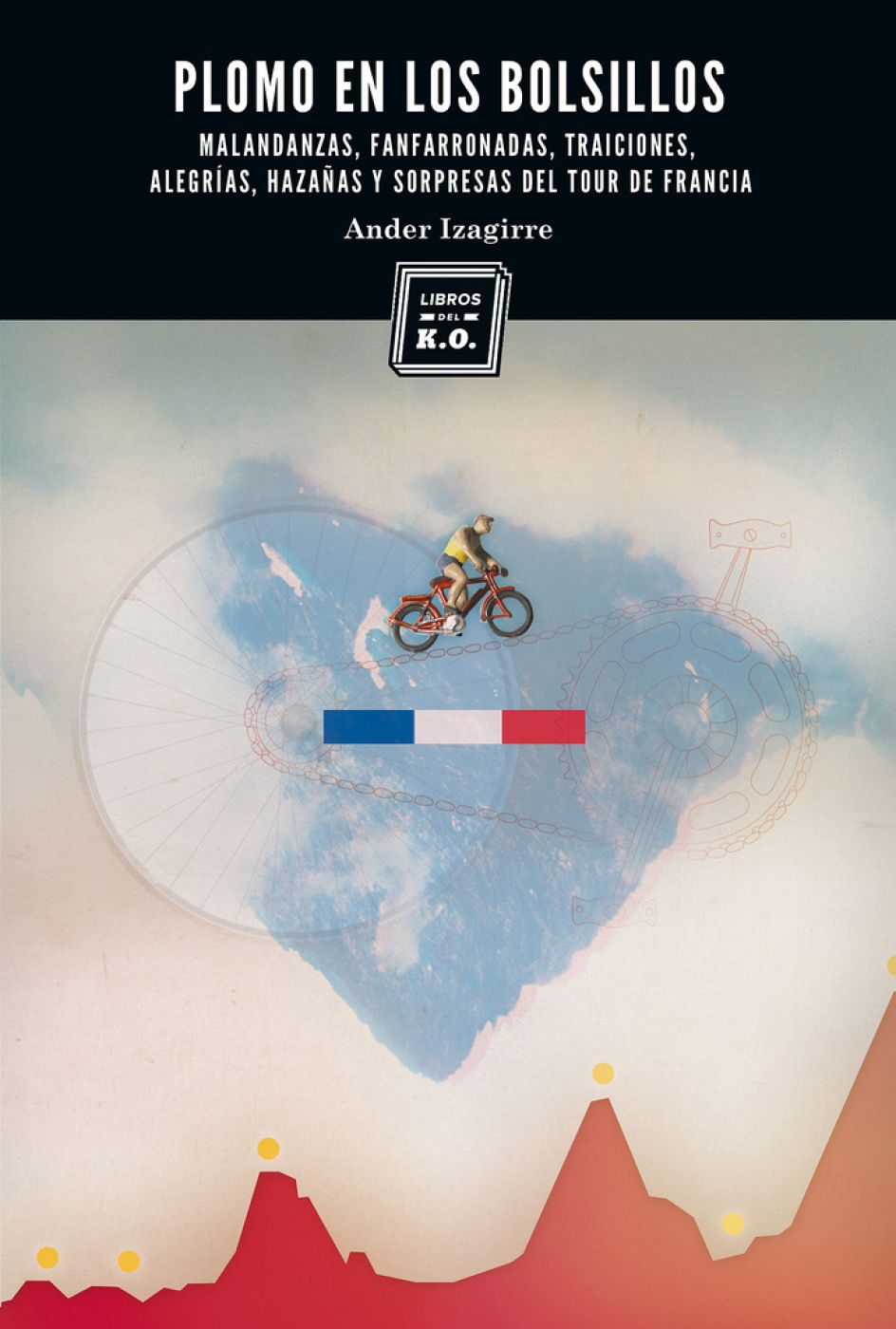 Portada de la nueva edición del libro 'Plomo en los bolsillos' de Ander Izagirre editado por la editorial 'Libros del K.O.'.