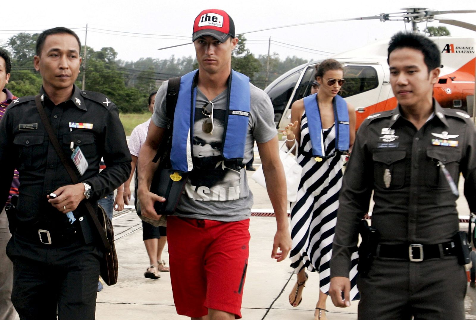 CRISTIANO RONALDO Y SU NOVIA VIAJAN A TAILANDIA