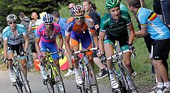 Voeckler impone su músculo frente a Luis León en la antesala de los Alpes