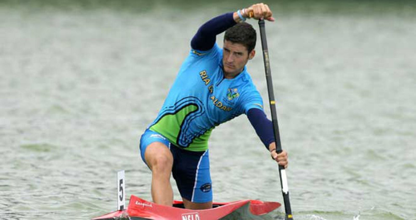 Imagen de archivo del piragüista español David Cal