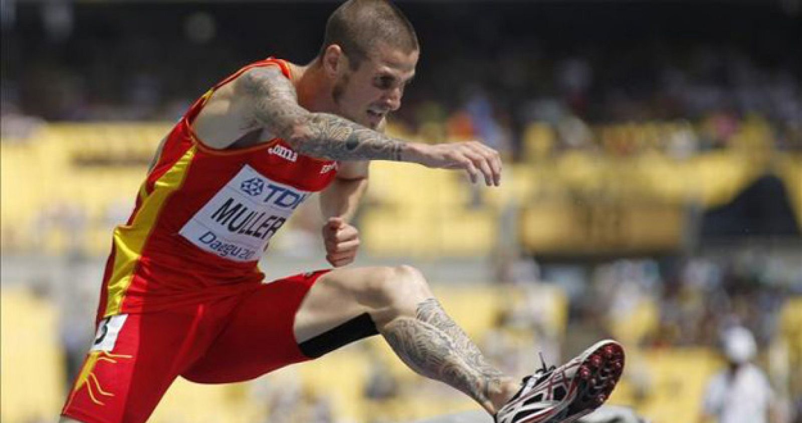 El atleta catalán Ángel Mullera en una imagen de archivo.