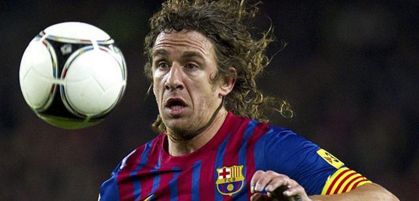 El defensa y capitán del FC Barcelona, Carles Puyol