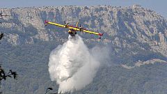 El principal incendio del Alt Empordà entra en fase de control tras arrasar 14.000 hectáreas