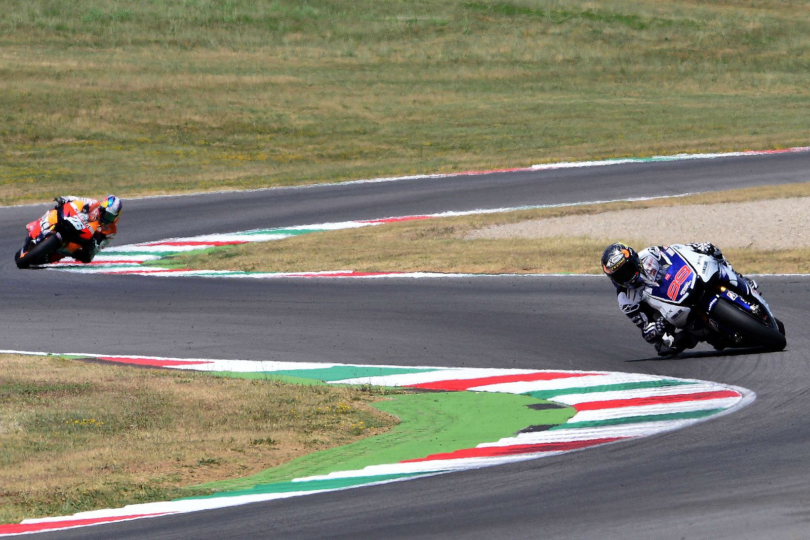 Jorge Lorenzo y Dani Pedrosa, en Mugello