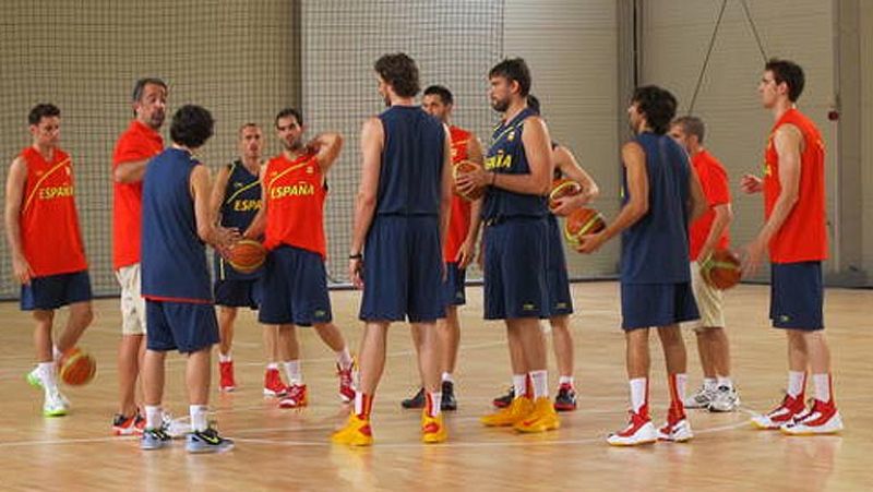 La selección de baloncesto debutará en los Juegos sin probar la cancha
