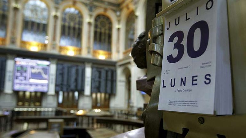 Pendiente de las decisiones de Europa, la deuda española baja al 6,6% de rentabilidad