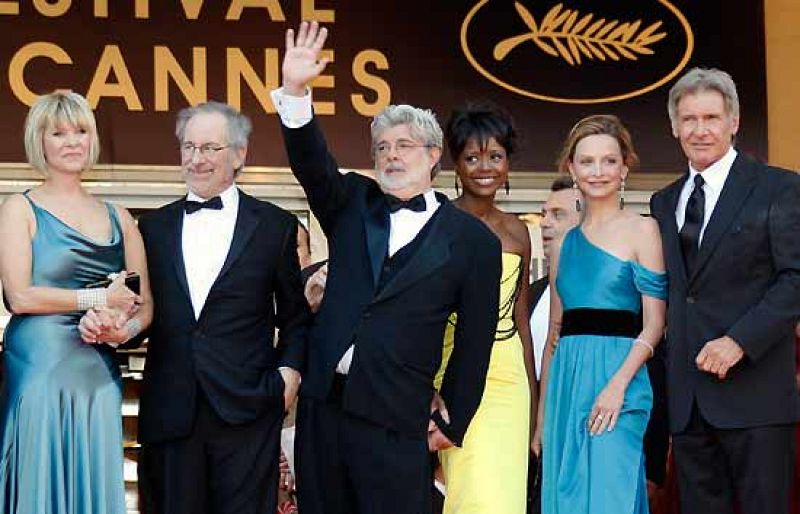 La 'factoría Lucasberger' conquista Cannes con Indiana Jones y el Reino de la Calavera de Cristal