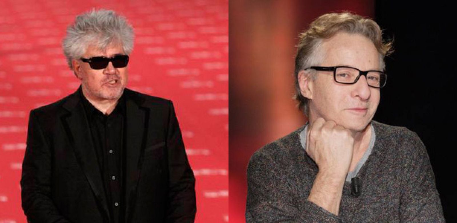 Pedro Almodóvar y Javier Mariscal