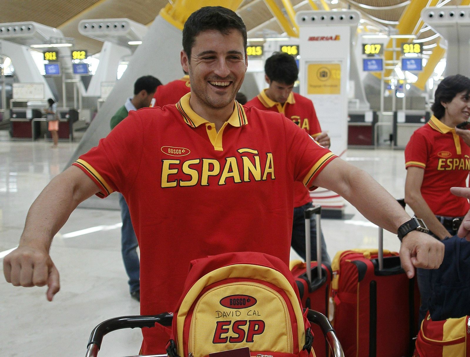 ATLETAS ESPAÑOLES PARTEN PARA LOS JUEGOS