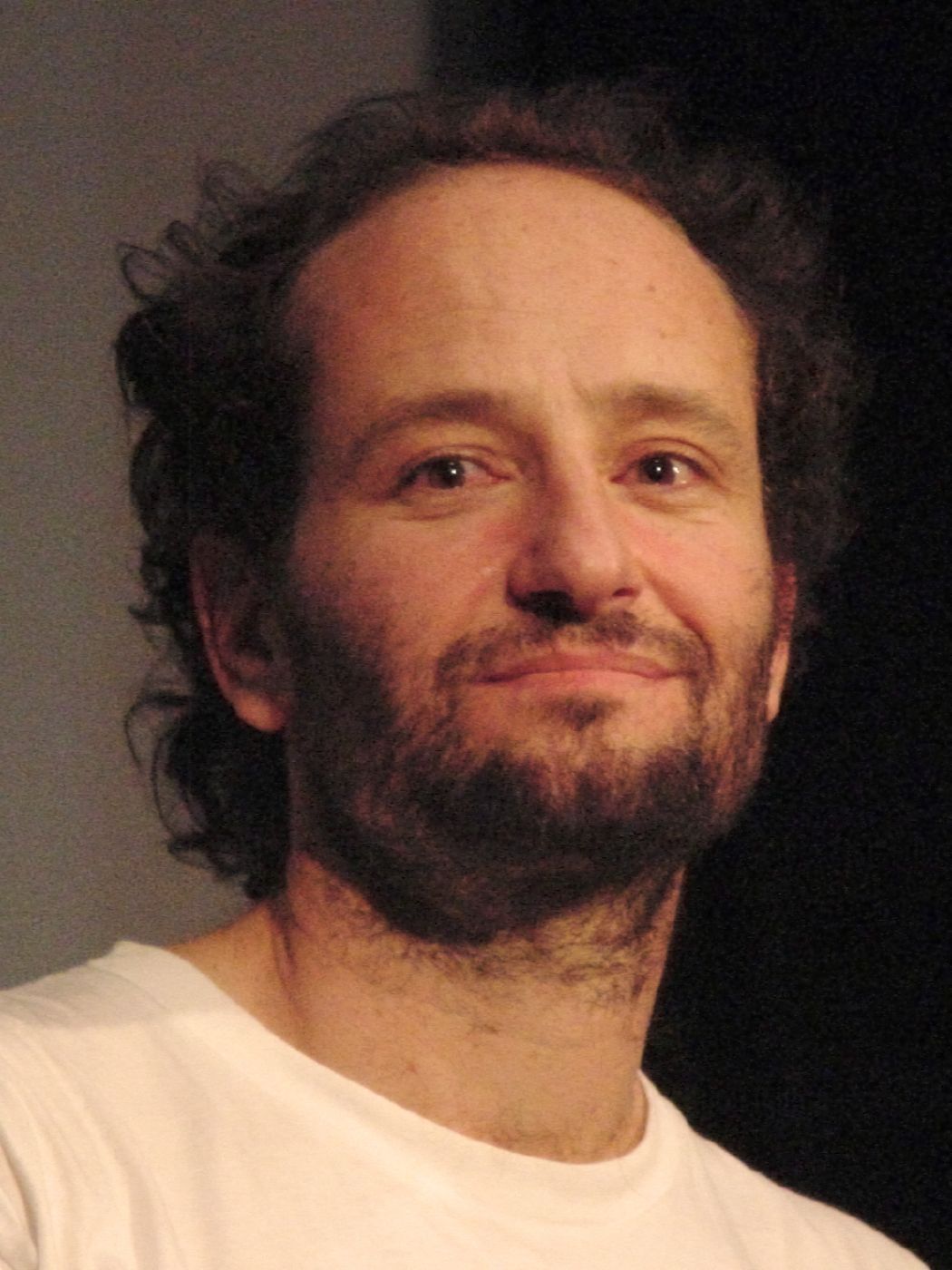 El director de cine mexicano Carlos Reygadas en el Festival Internacional de Cine de Tokio de 2009