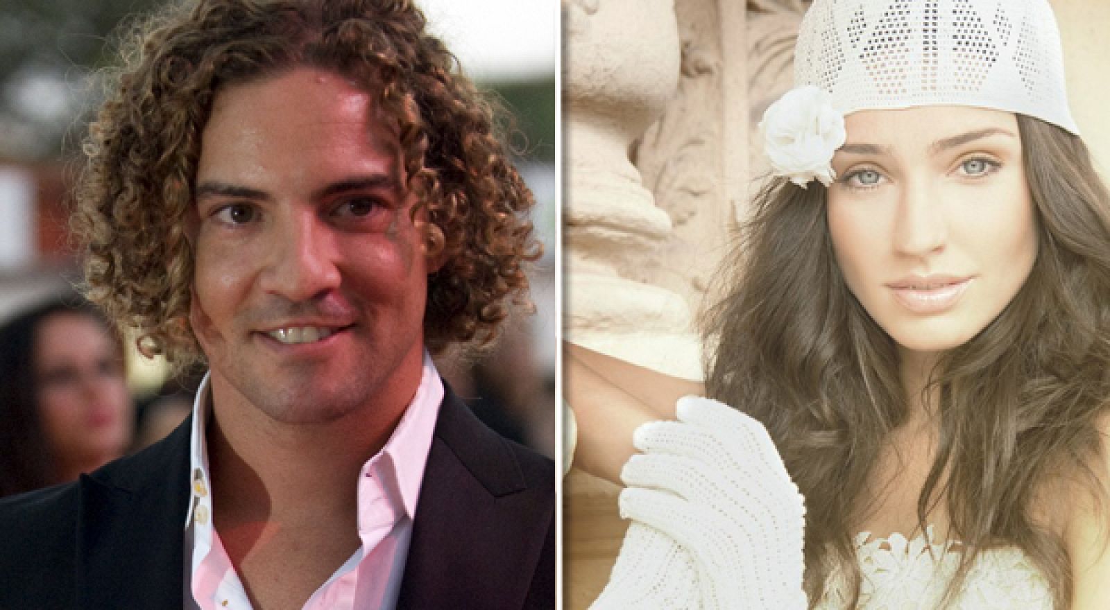 David Bisbal y la modelo Raquel Jiménez