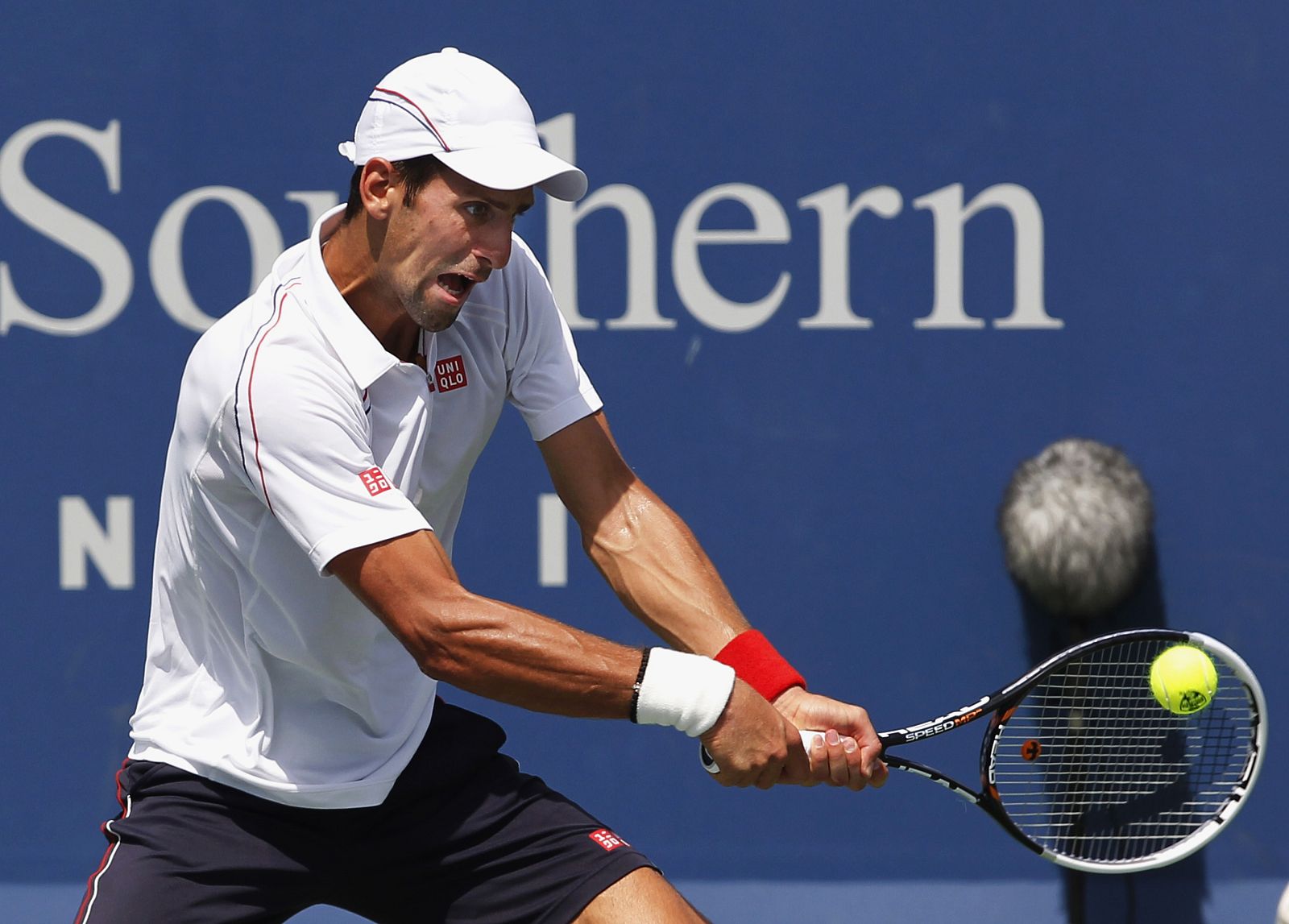 Novak Djokovic, en un partido del Masters 1000 de Cincinnati