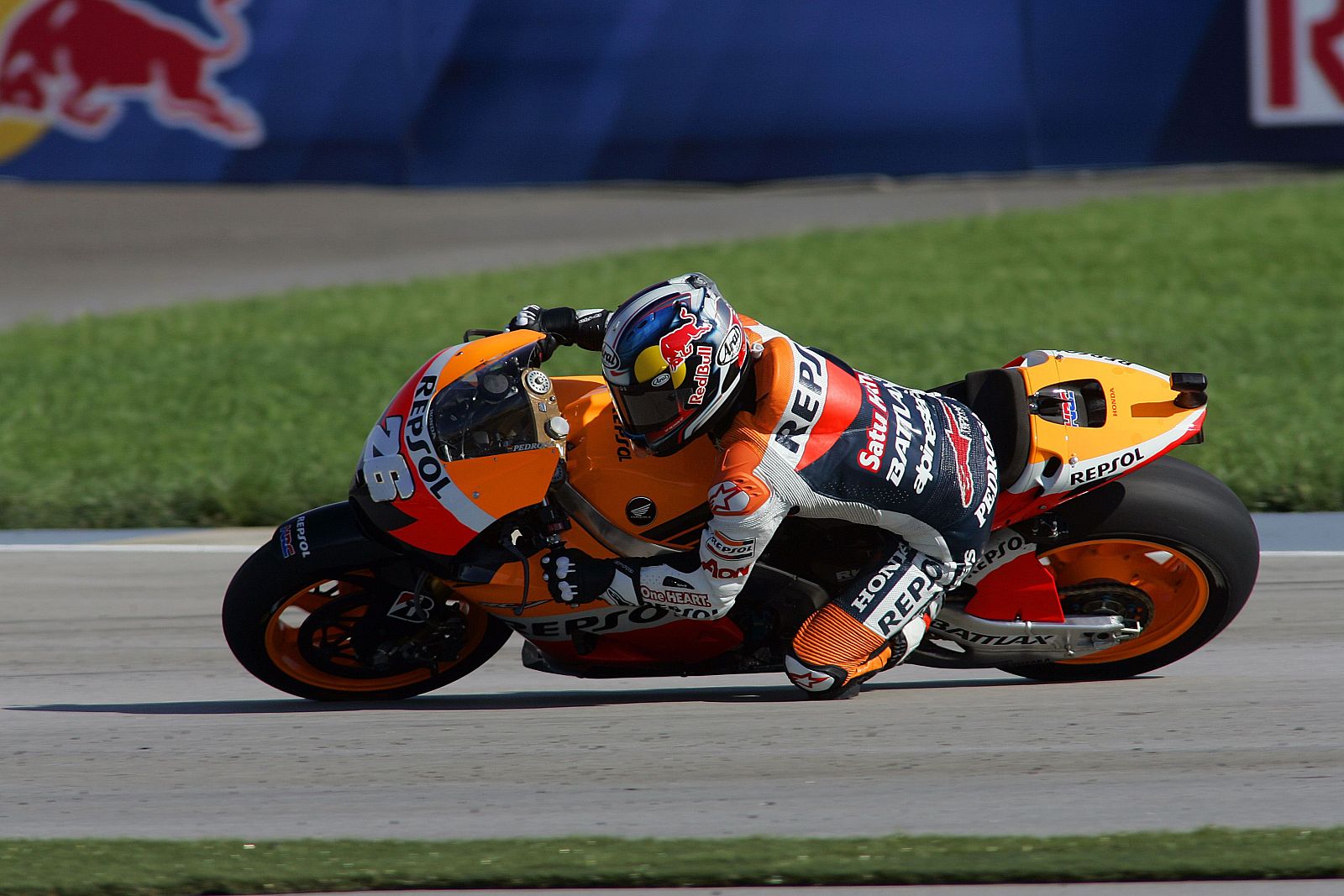 El español Dani Pedrosa, piloto de Honda.