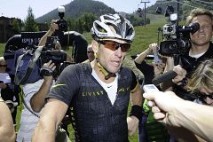 Armstrong: "Nadie necesita llorar por mí, voy a estar fenomenal"