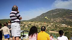 La Junta declara estabilizado el incendio en la localidad toledana de El Real de San Vicente
