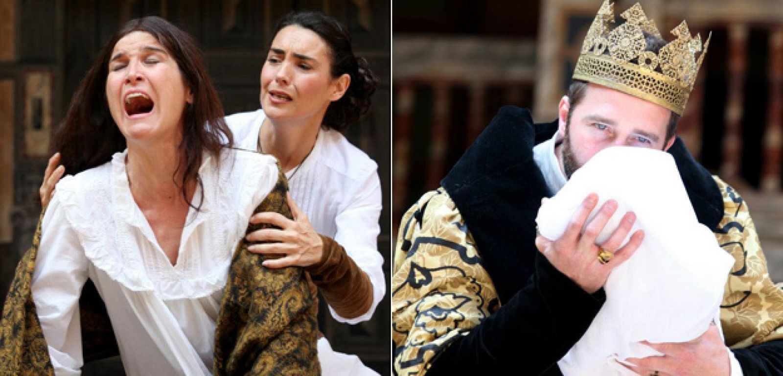 Elena González y Fernando ¿Gil, encarnan los dos papeles protagonistas de la obra