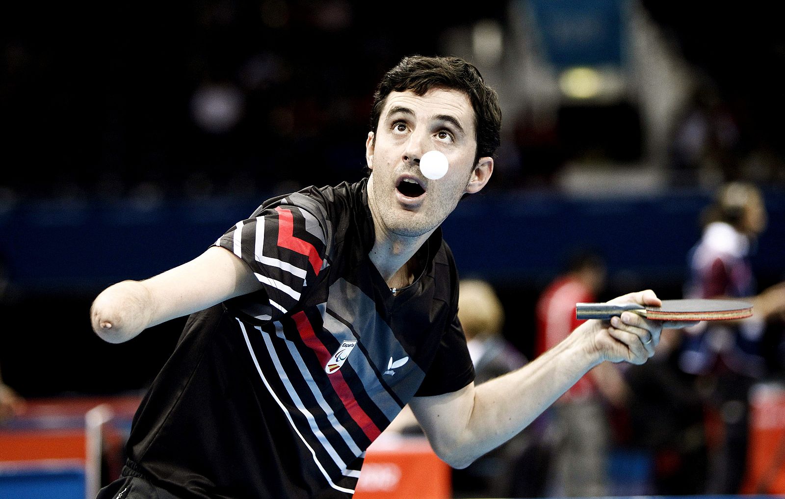 José Manuel Ruiz, palista del equipo paralímpico español en Londres 2012