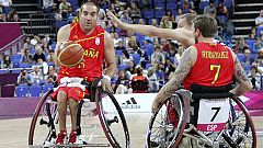 España vence a Alemania y termina quinta en baloncesto en silla de ruedas