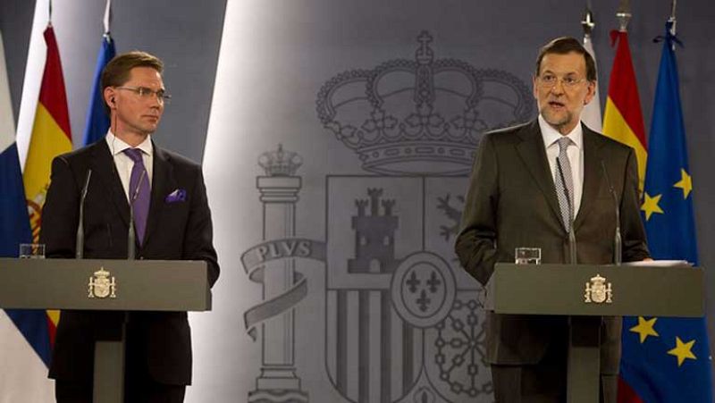 El primer ministro finés confía en evitar "rescates adicionales" y valora las medidas de España