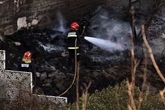 Un detenido como presunto autor del incendio de Mijas, que está estabilizado