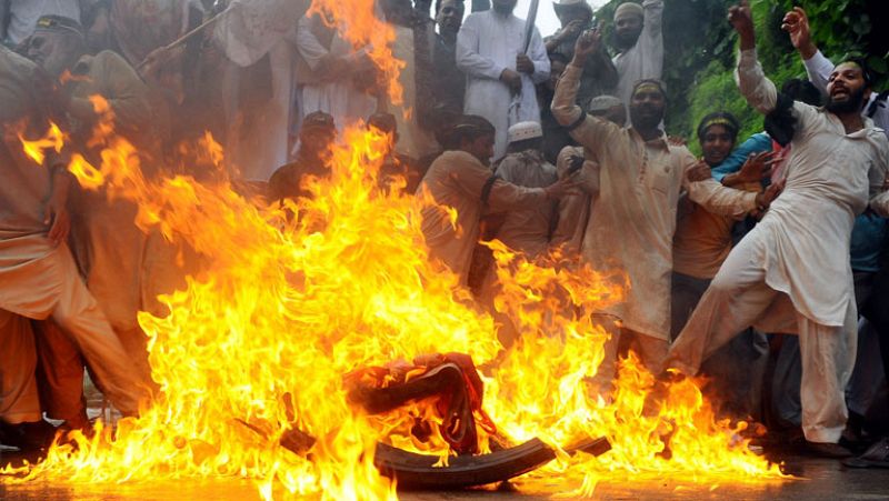 La violencia por la película de Mahoma se recrudece en varios países de Asia