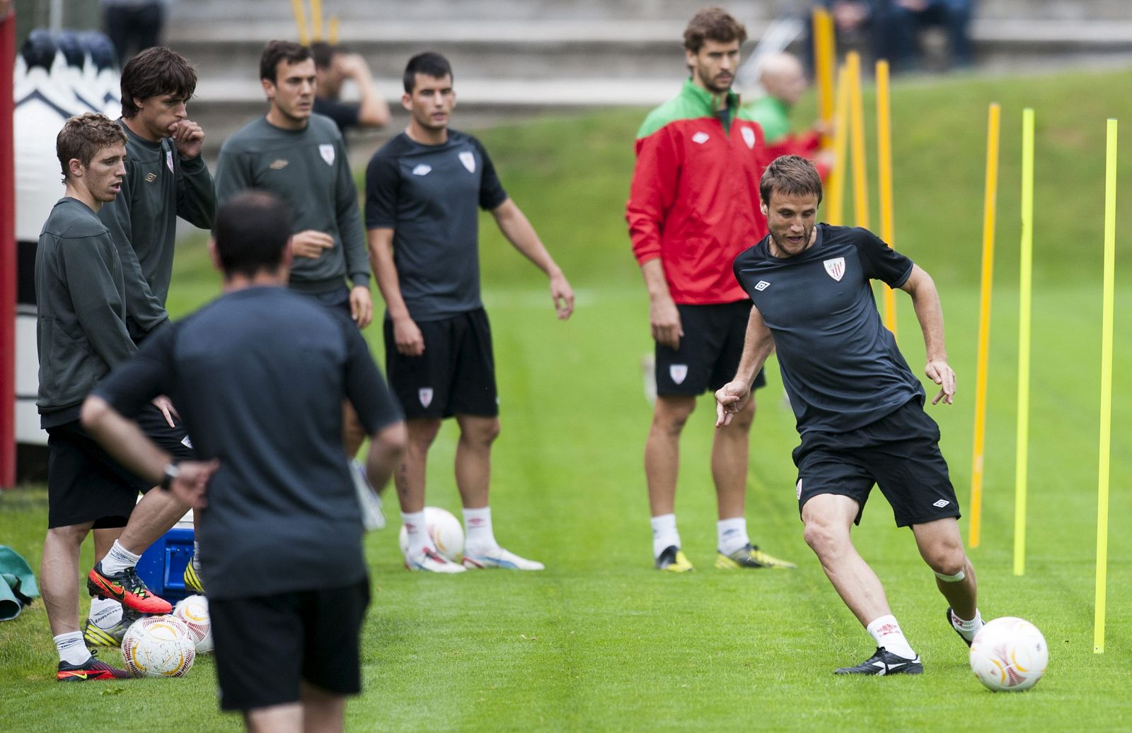 GURPEGUI DURANTE EL ENTRENAMIENTO DEL ATHLETIC