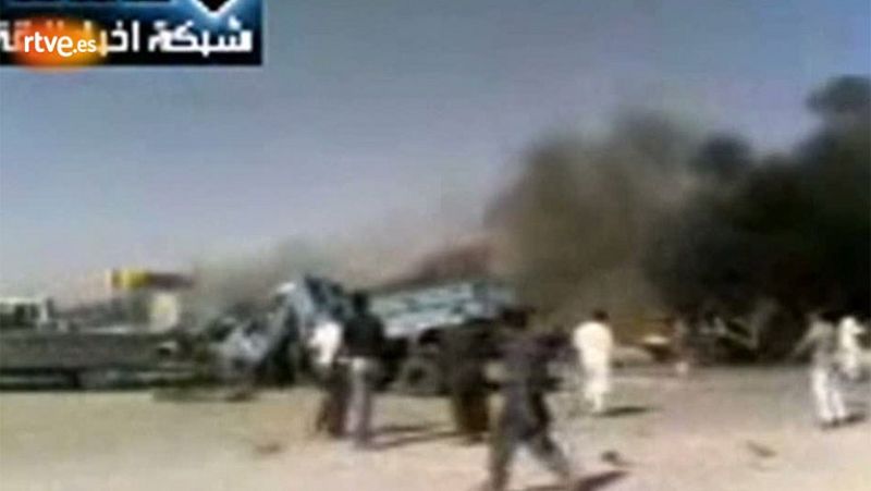 Decenas de muertos y heridos en un bombardeo a una gasolinera en norte de Siria