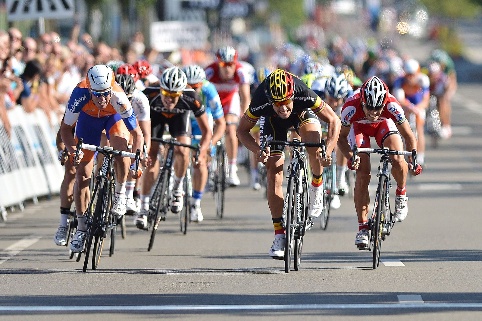 Óscar Freire, tercero en la última Paris- Bruselas