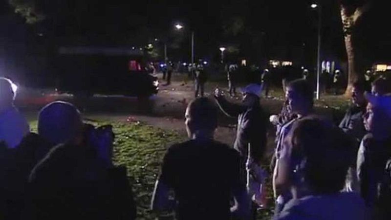 Al menos 60 heridos en choques entre la policía y jóvenes durante el concierto de MTV en Madrid