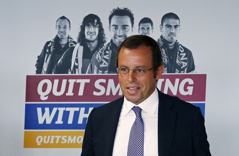 Rosell: "Haremos todo lo posible para que Xavi termine su carrera en el Barça"