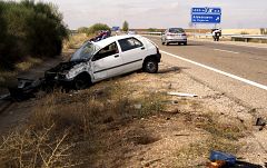 Nueve muertos en accidentes de tráfico durante el fin de semana