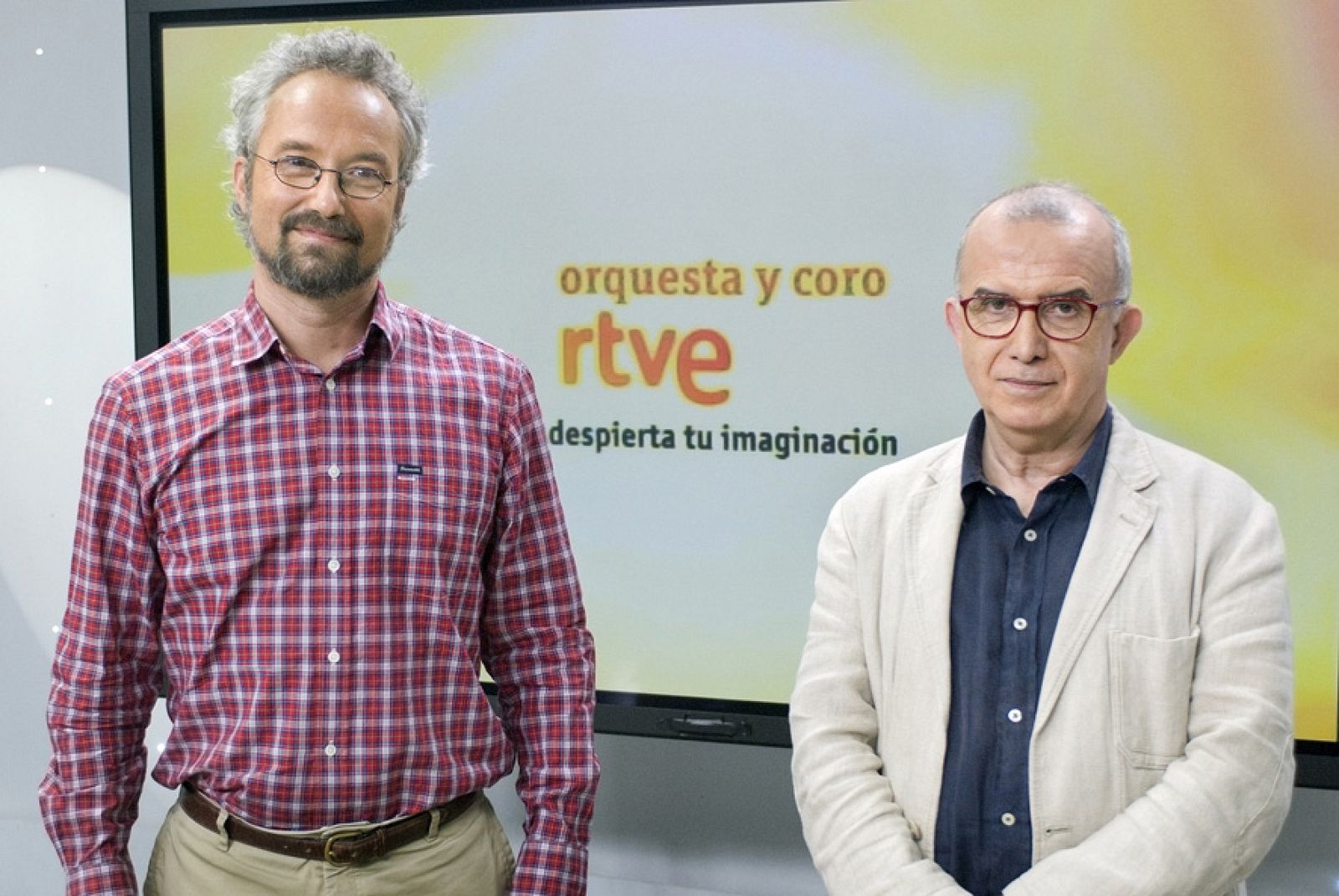Carlos Kalmar y Jordi Casas, este martes en Madrid